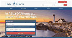 Desktop Screenshot of legalreach.com